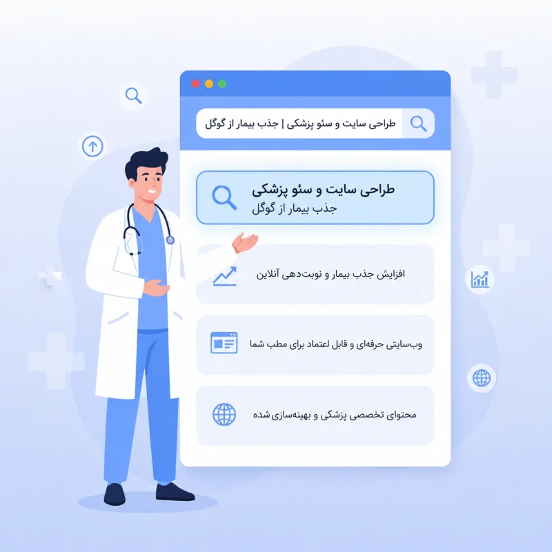 سئو محلی برای پزشکان و نمایش در نقشه گوگل