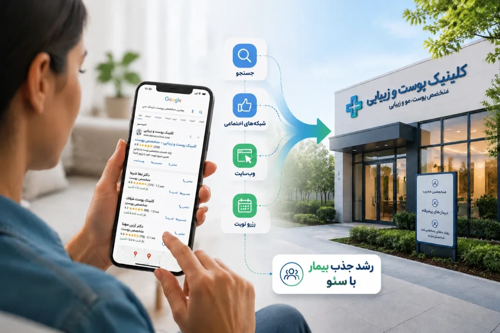 سئو پزشکی برای افزایش مراجعه بیماران از گوگل